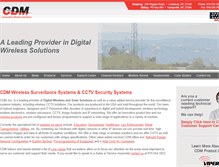 Tablet Screenshot of cdmwireless.com